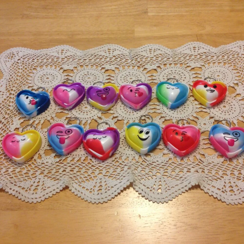 Party Favors or Stocking Stuffers bundle, cute bubble keychains